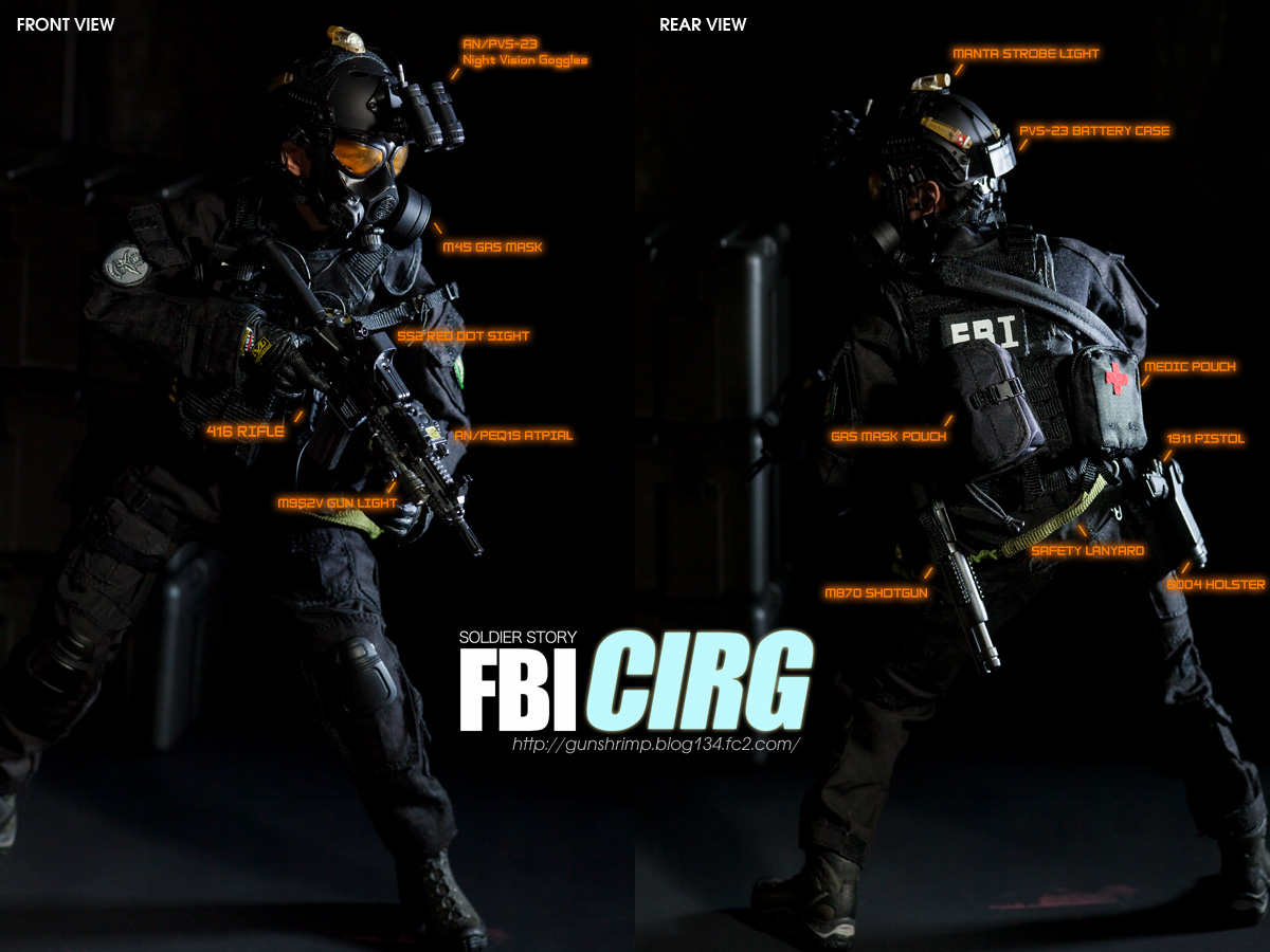 1/6 フィギュア Soldier Story FBI CIRG 改造品 - フィギュア